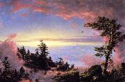 Frederic Edwin Church Above the Clouds at Sunrise Spain oil painting artist